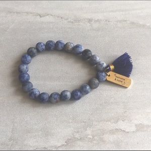Boho natural beaded bracelet